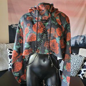NWT Lover's Revenge Chained N' Dangerous Hoodie